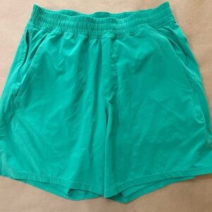 Lululemon Green Athletic Shorts 7” Inseam Medium